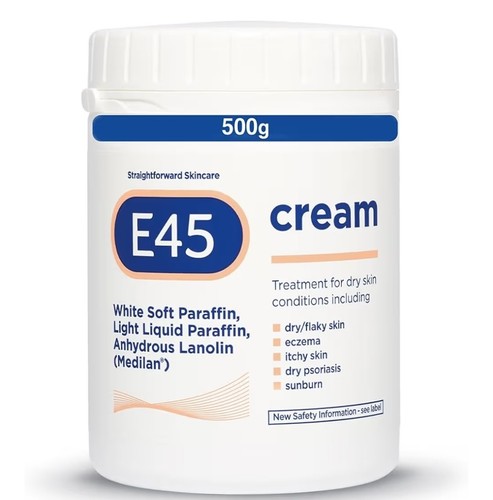 E45 cream 500 tub - e45,
