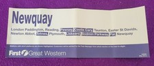 NEWQUAY FIRST GREAT WESTERN