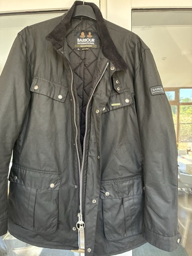 Barbour men jacket size l - barbour,