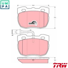 BRAKE PAD SET DISC BRAKE
