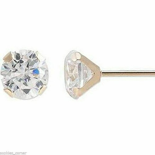 Genuine natural diamond - genuine, stud