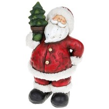 Cheery Santa Large Figurine