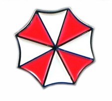 Resident Evil Umbrella Corporation Metal Enamel Pin Badge (Umbrella Corp) 