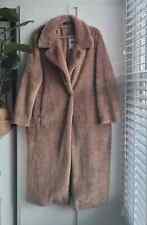 TESCO F&F LONG TEDDY COAT
