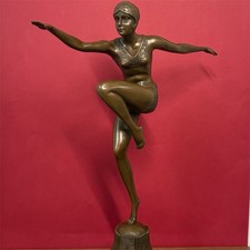 Bronze Sculpture Statue Woman