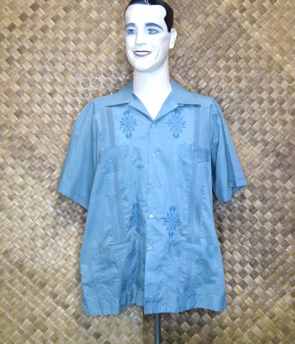 Vintage mens cuban - cuban, guayabera