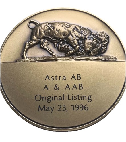 Nyse commemorative medal - commemorative,