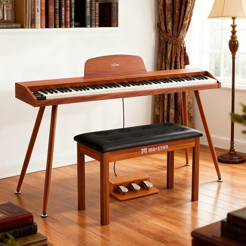 Brown 88keys digital - 88keys, piano