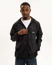 NEWCASTLE UNITED Hoodie Windbreaker Jacket Mens Large Hooded Rain Coat NUH11