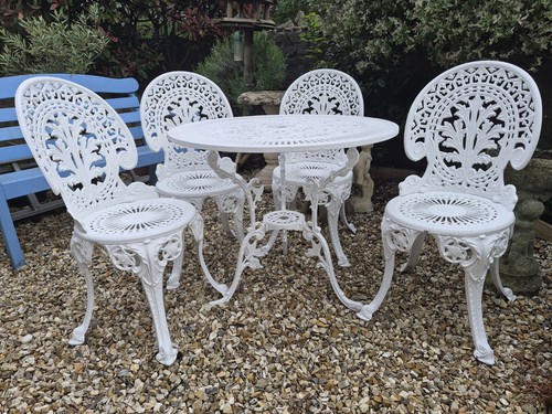 Painted vintage cast metal - painted,