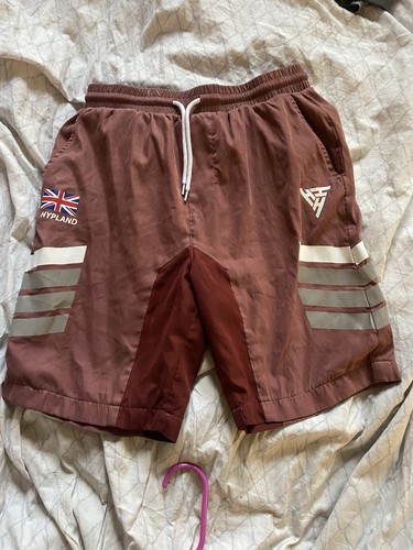 Hypland shorts red mens - shorts, s