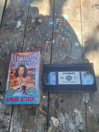 Gladiators combat 1990s vhs - gladiators,,