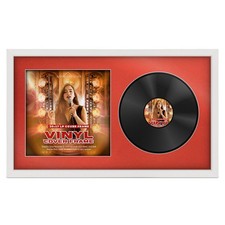 30x17 Vinyl Record Album Cover & Display Frame Memorabilia wall Art for Lp 12''