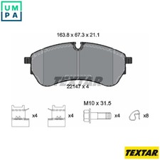 BRAKE PAD SET DISC BRAKE