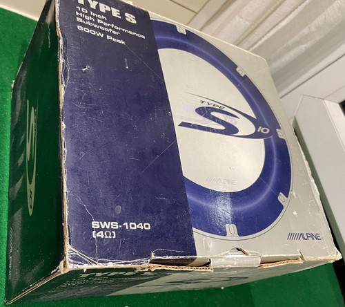 Alpine sws 1040 sub - sws-1040, 10"