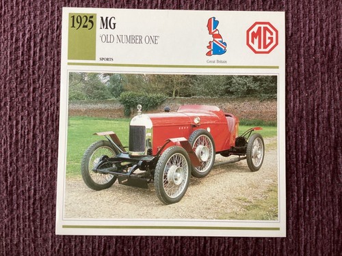 Old number one 1925 - old,