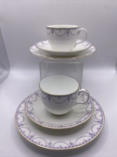 Hancock’s China - Leyden Cup, Saucer & Tea Plate X 2
