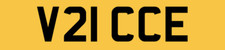 VICKY VICTOR E NUMBER PLATE