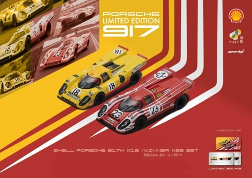 Tiny city porsche 917k - 1/64,