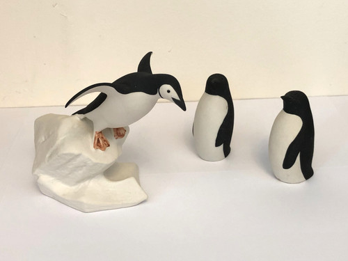 Highbank porcelain penguins - penguins, x