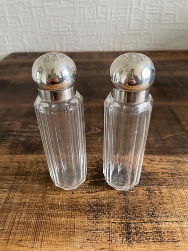 Lovely pair silver cut - lovely,