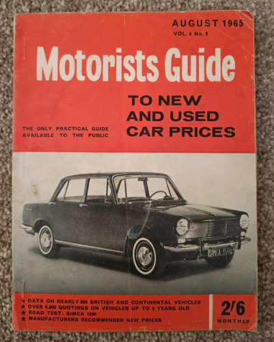 Motorists guide new - guide, used