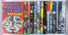 Fabulous Furry Freak Brothers Comics #0 - #13 (14 issues) - Complete: VGC