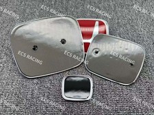 3pcs Red Logo Front Rear