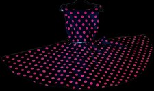 Original Grace Karin Style Rock & Roll Full Circle dress.. Size 12