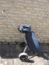 Trolley, Bag, 5 Clubs Golf
