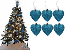 Christmas Tree Heart Baubles