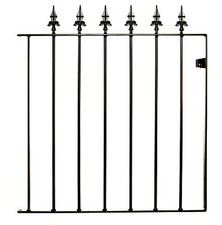 WROUGHT IRON METAL GARDEN SIDE GATE Kingsbury to fit 3ft opening x 3ft high
