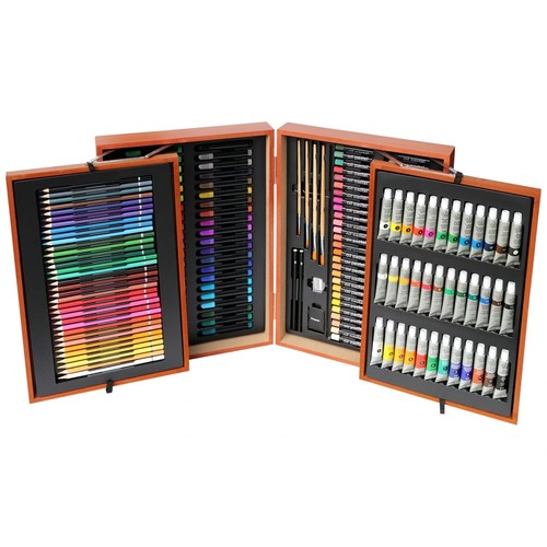 Artists collection wooden box - collection,