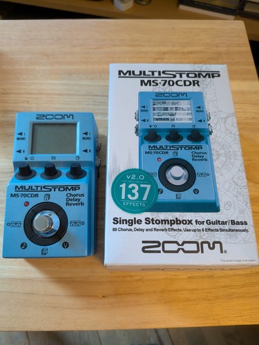 Zoom 70cdr multistomp - zoom, ms-70cdr