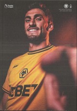 Football Programme WOLVES v NOTTINGHAM FOREST Jan 2025