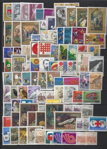 Yugoslavia 100 different mint