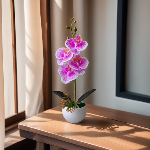 60cm artificial orchid plant - 60cm,