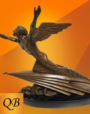 Art deco bronze - bronze, aviator