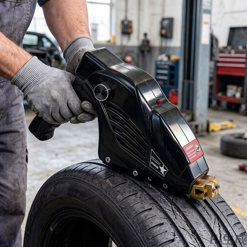 Car tyre groover - car, tire