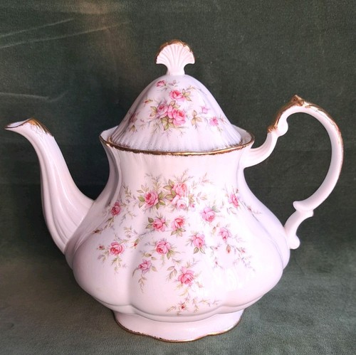 Paragon victoriana rose - victoriana, teapot