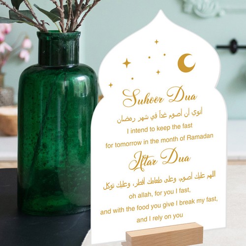 Reusable acrylic ramadan table - acrylic,