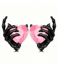 Black And Pink Skeleton Hand
