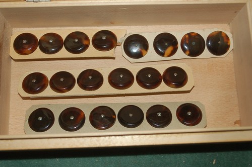 Dark brown faux - x,