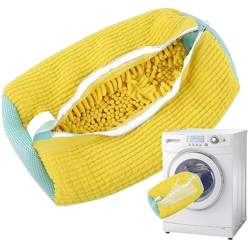 Fluffy fiber shoe washing - shoe,