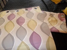 PAIR OF FUSION EYELET CURTAINS