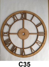 CLOCK FACE ROMAN NUMBERS 200MM
