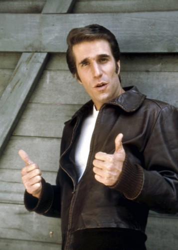 Happy days fonzie black - fonzie,