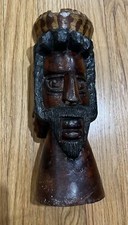 Vintage Hand Carved Wood Rasta