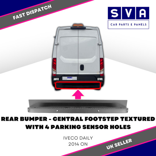 Iveco daily 2014 rear - daily, bumper