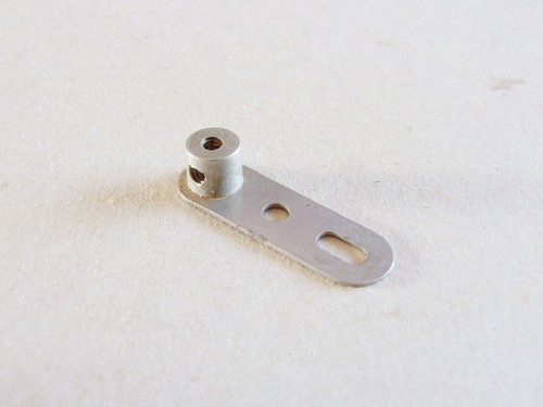 Meccano threaded crank part - threaded,
